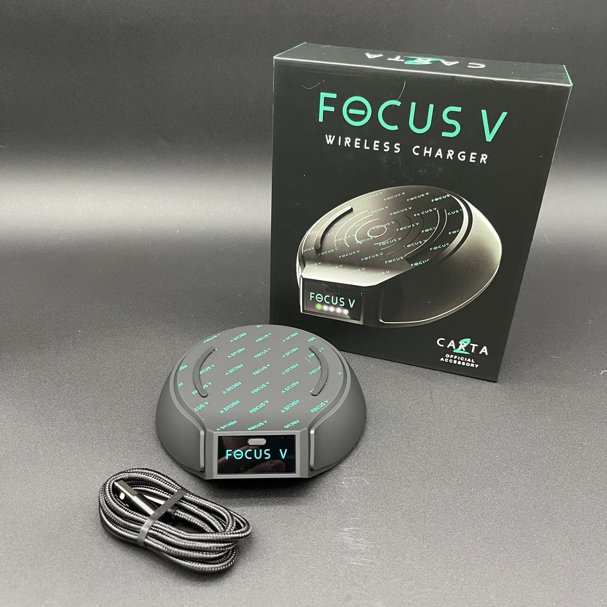 Focus CARTA 2 Wireless Charger - 10000mAH-Meech Madness Smoke Shop