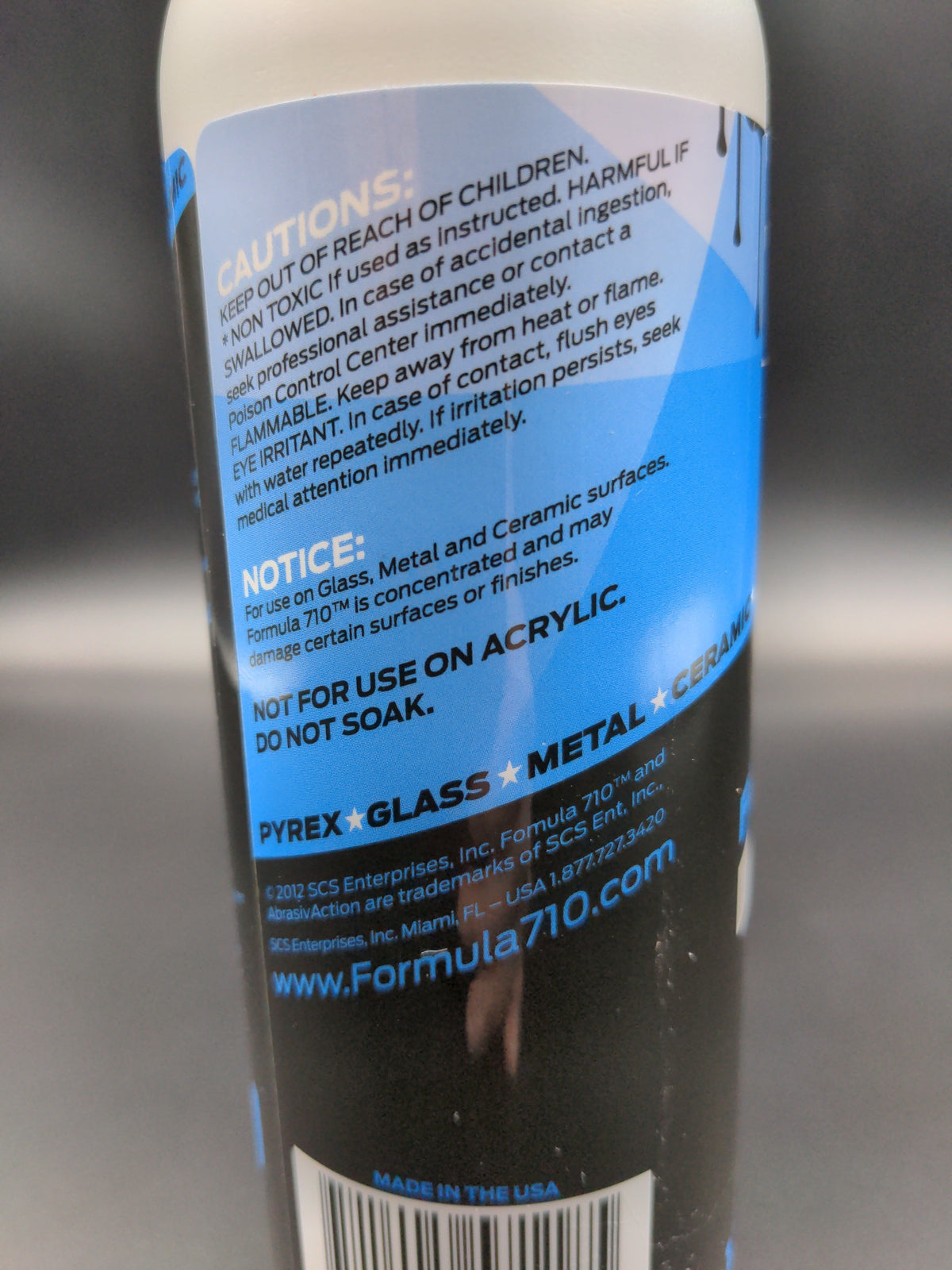 Formula 710 Instant Cleaner 12oz-Avernic Smoke Shop