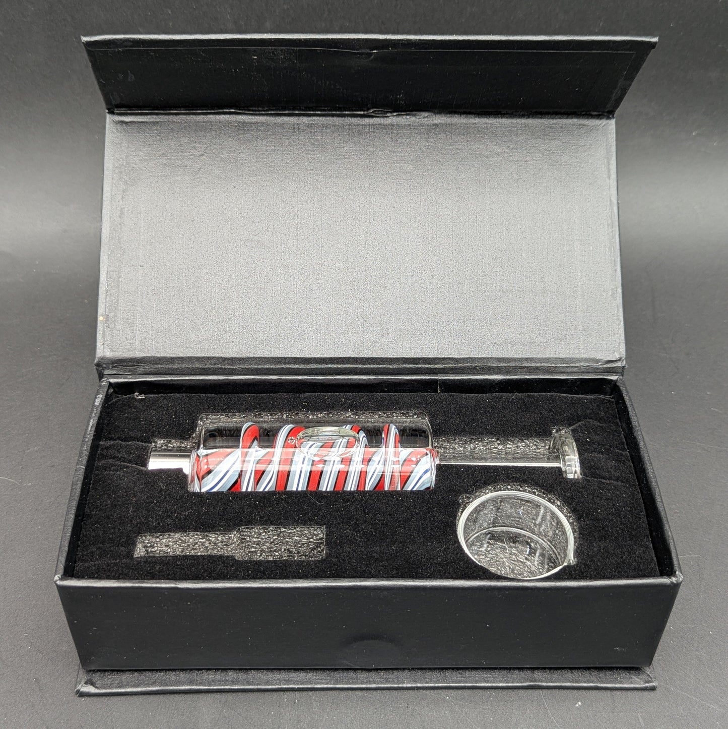 Freezable Glycerin Dab Straw w/ Stainless Steel Tip | 8.25"-Avernic Smoke Shop