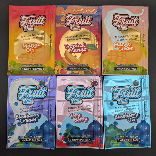 Fruit Cuts Infused Terp Wrap | 3pc-Avernic Smoke Shop
