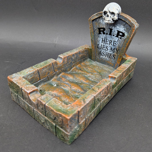 Fujima RIP Tombstone Ashtray | 6.25"