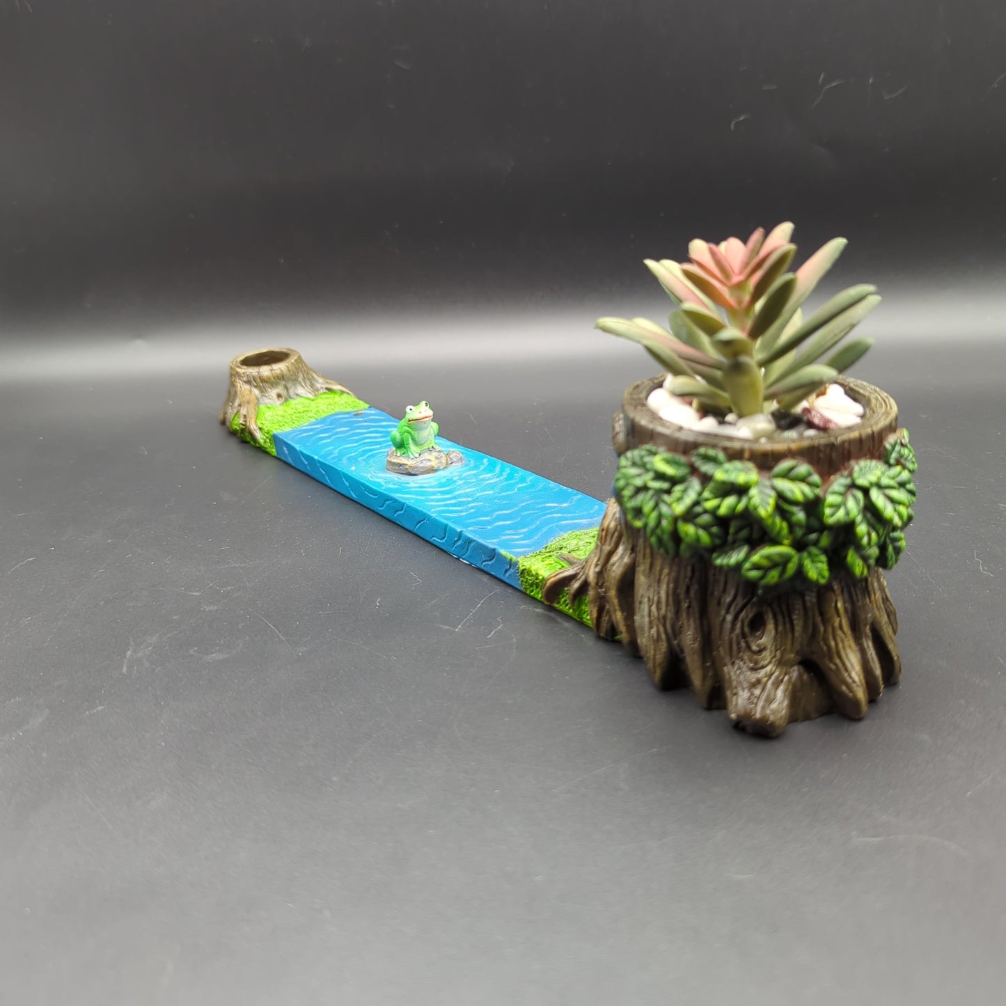 Fujima Tree Man Incense Burner w/ Faux Plant - 12.5"-Avernic Smoke Shop