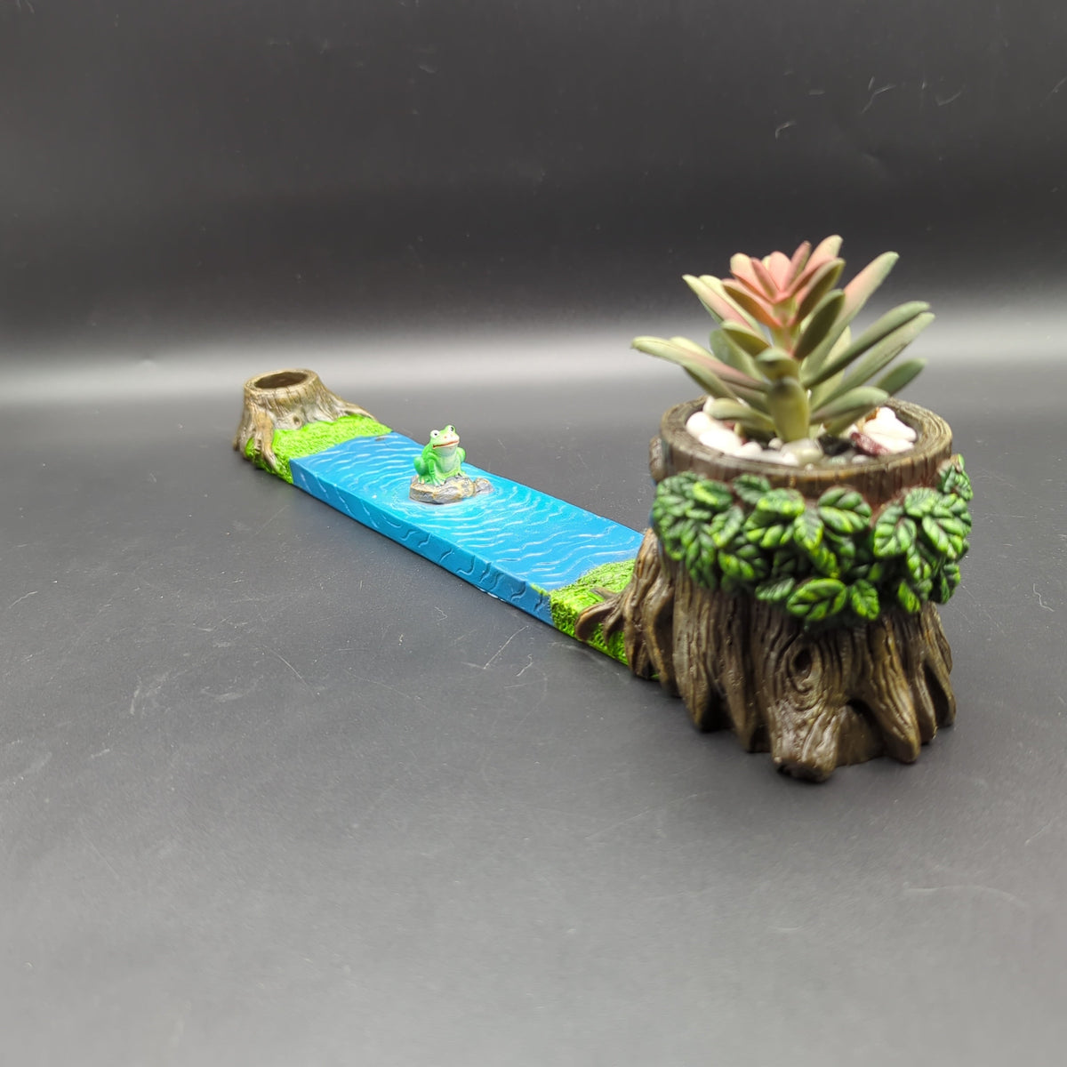 Fujima Tree Man Incense Burner w/ Faux Plant - 12.5"-Avernic Smoke Shop