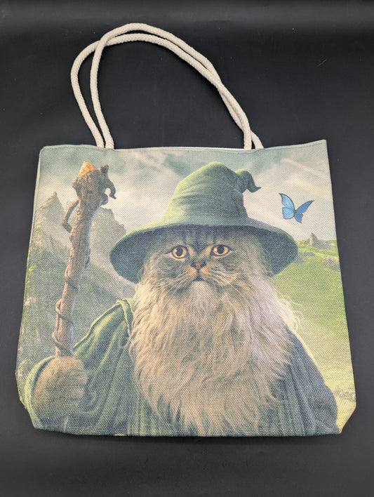 Full Print Canvas Tote Bags-Avernic Smoke Shop