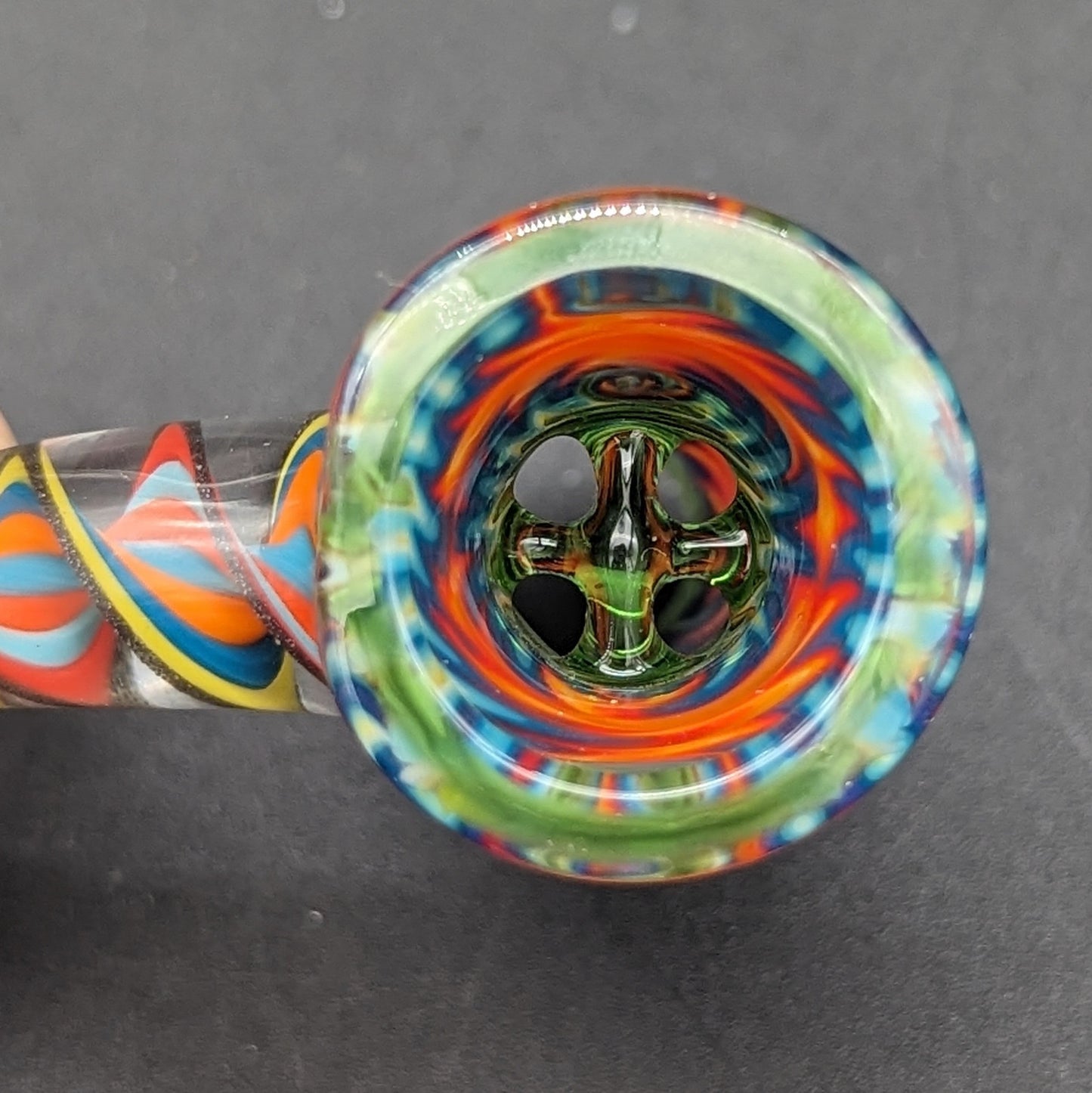 Full Wig Wag 18mm Heady Slide w/ Claw - by Connor Klaus-Avernic Smoke Shop