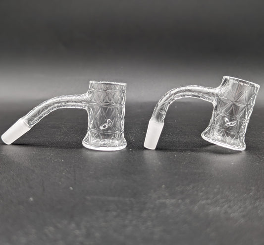 Fully Etched Auto Spinning Bucket Banger 10mm-Avernic Smoke Shop