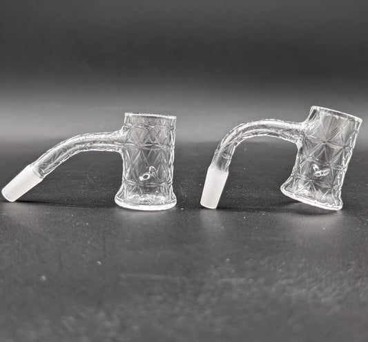 Fully Etched Auto Spinning Bucket Banger 10mm-Avernic Smoke Shop