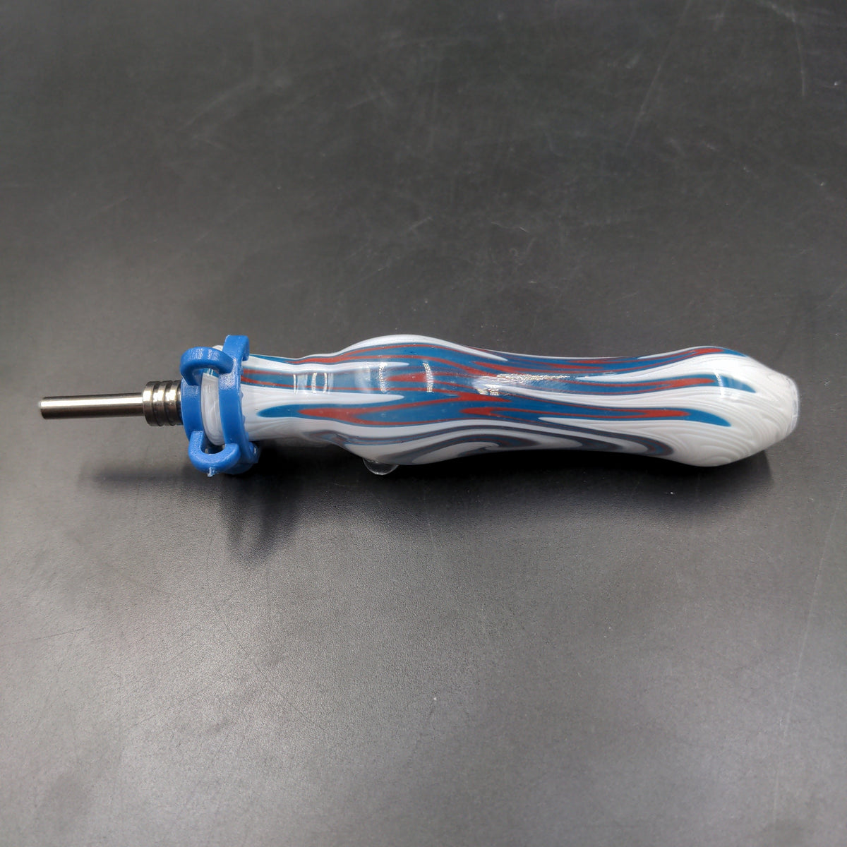 Fully Worked Wig Wag Dab Straw | 5.5" | 10mm-Avernic Smoke Shop