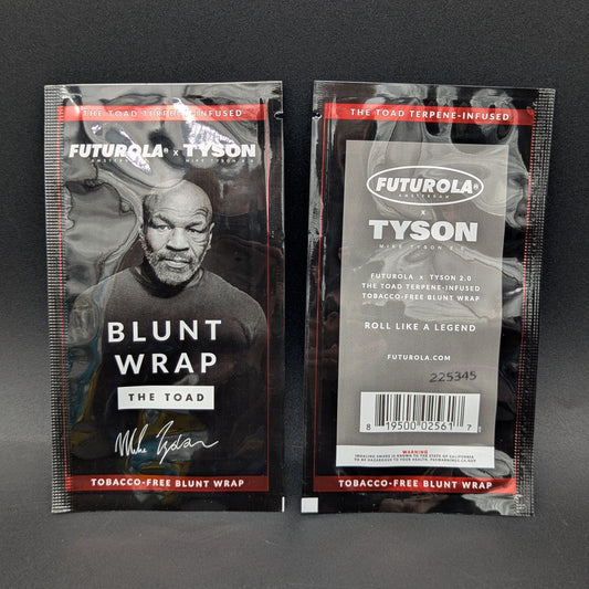 Futurola Tyson Ranch “The Toad” Terpene-Infused Blunt Wraps Version 2.0-Meech Madness Smoke Shop