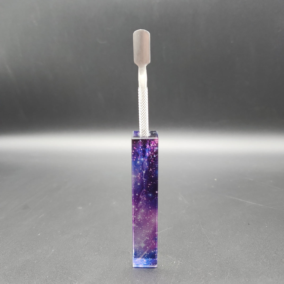 Glass Galaxy Handle Dab Tools-Meech Madness Smoke Shop