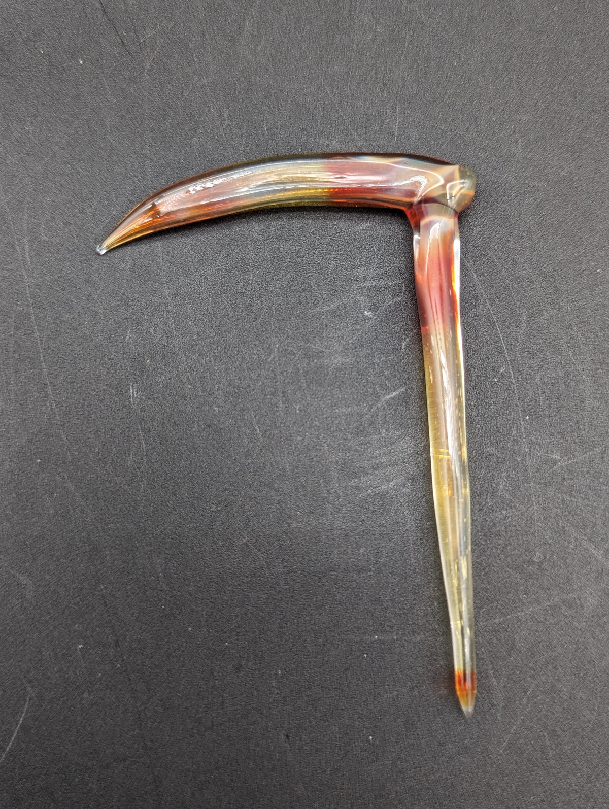 Glass Scythe Dab Tools - by Marvins Glass-Meech Madness Smoke Shop
