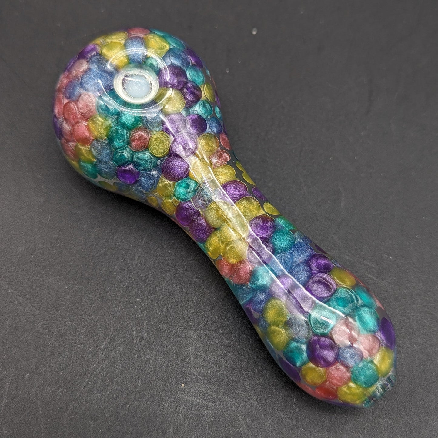 Glycerin Pebble Color Hand Pipe 4.5"-Avernic Smoke Shop
