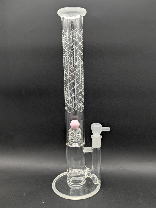 Gnob 16" Sandblasted Straight Tube-Avernic Smoke Shop