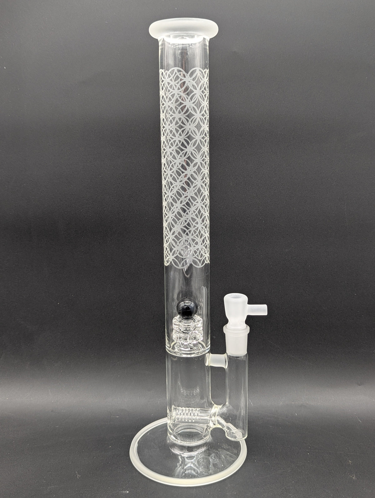 Gnob 16" Sandblasted Straight Tube-Avernic Smoke Shop
