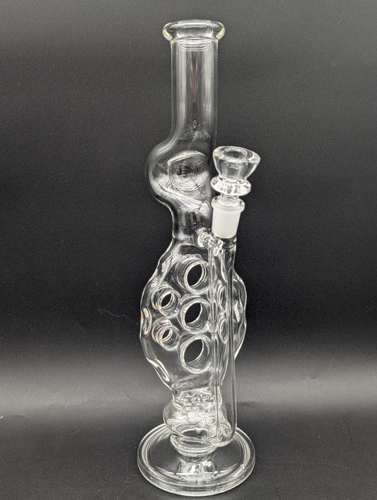 Greek Glass 13" Mini Swiss Tube 2.0-Avernic Smoke Shop