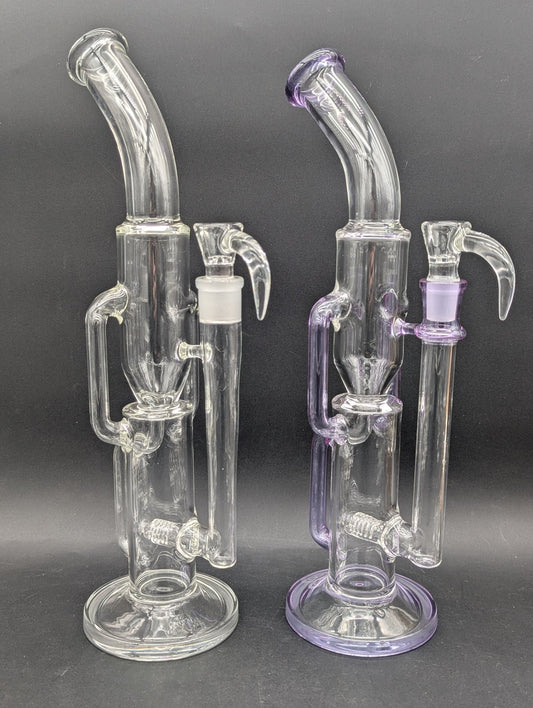 Greek Glass 16.5" Recycler 2.0 Bong - Meech Madness Smoke Shop