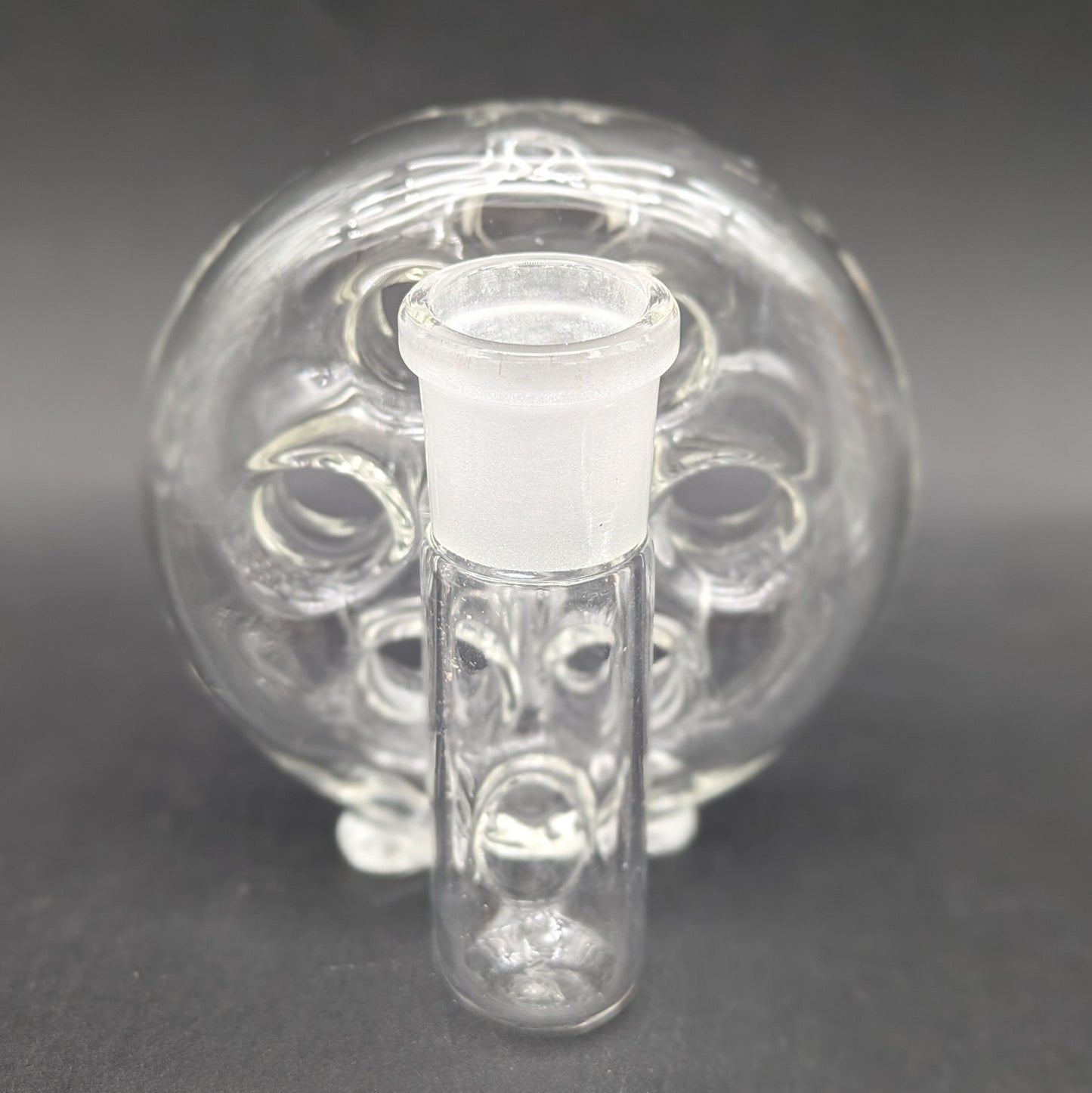 Greek Glass 18mm Swiss Ash Catcher-Meech Madness Smoke Shop