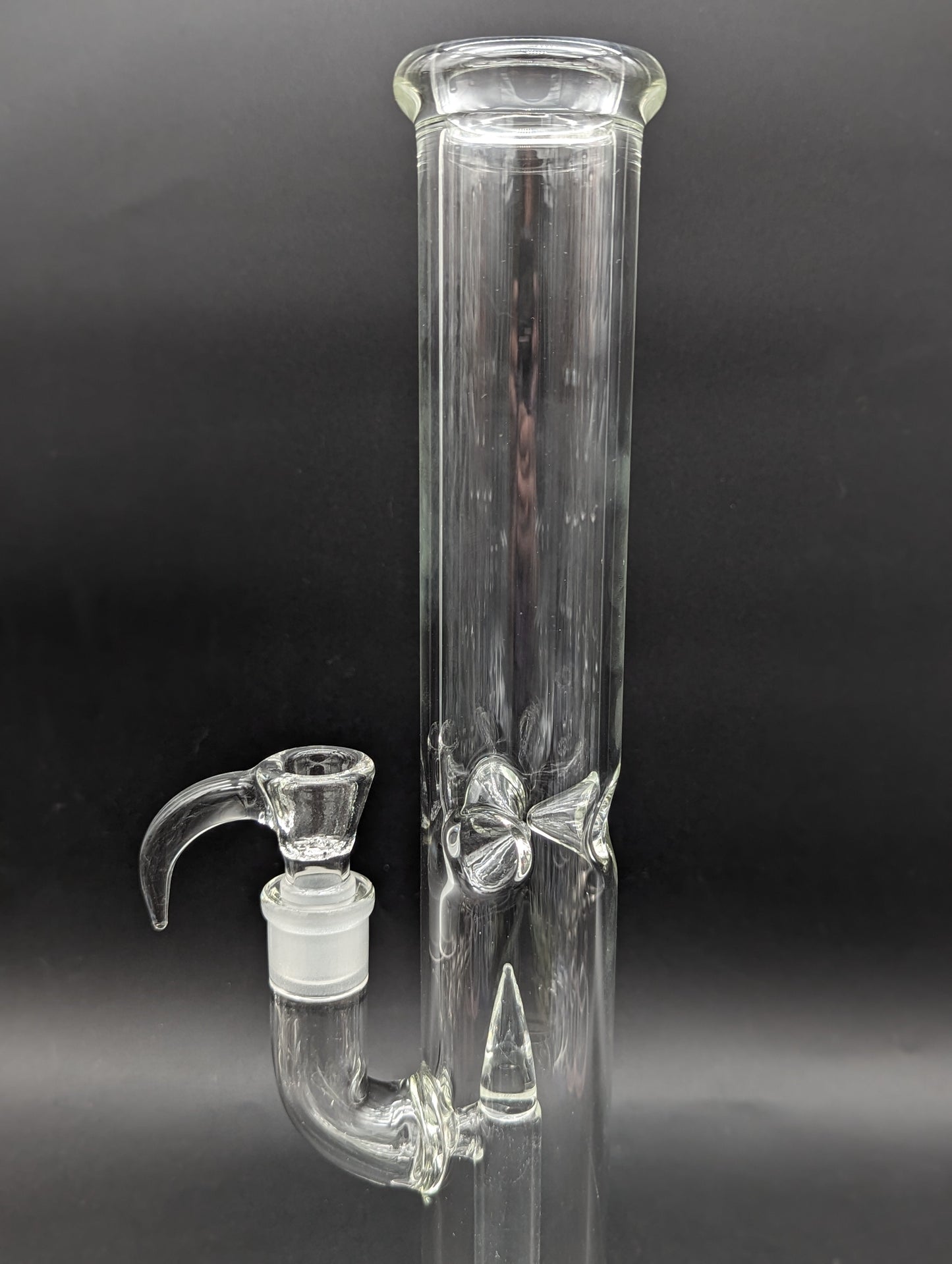 Greek Glass 360 Grid Perc Tube-Avernic Smoke Shop