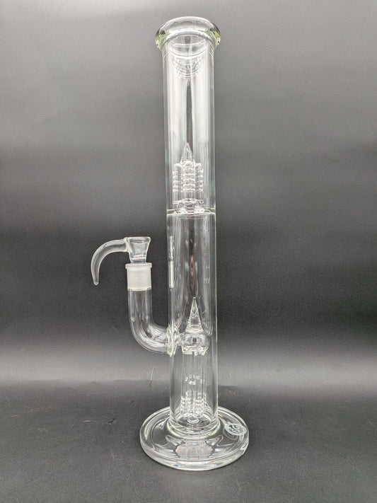 Greek Glass 4-Arm Tree Tube 16"-Avernic Smoke Shop