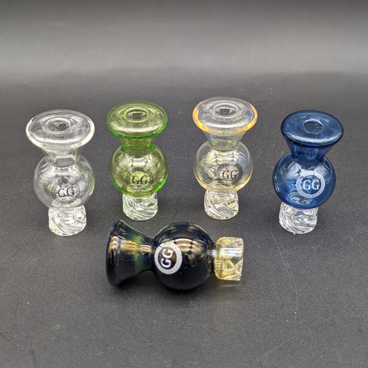 Greek Glass Bubble Spinner Cap-Avernic Smoke Shop