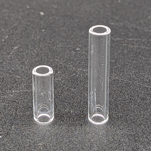 Greek Glass Hollow Quartz Pillar-Meech Madness Smoke Shop