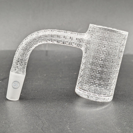 Greek Glass HQ Deep Etched Banger 10mm-Avernic Smoke Shop
