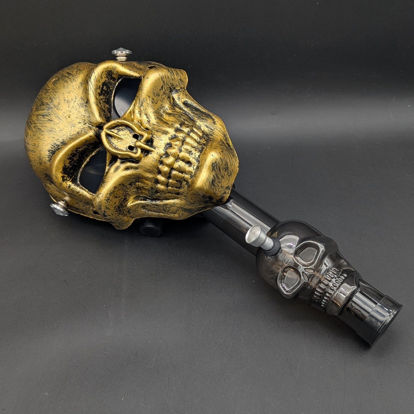 Halloween Style Creepy Gas Mask Bongs-Meech Madness Smoke Shop
