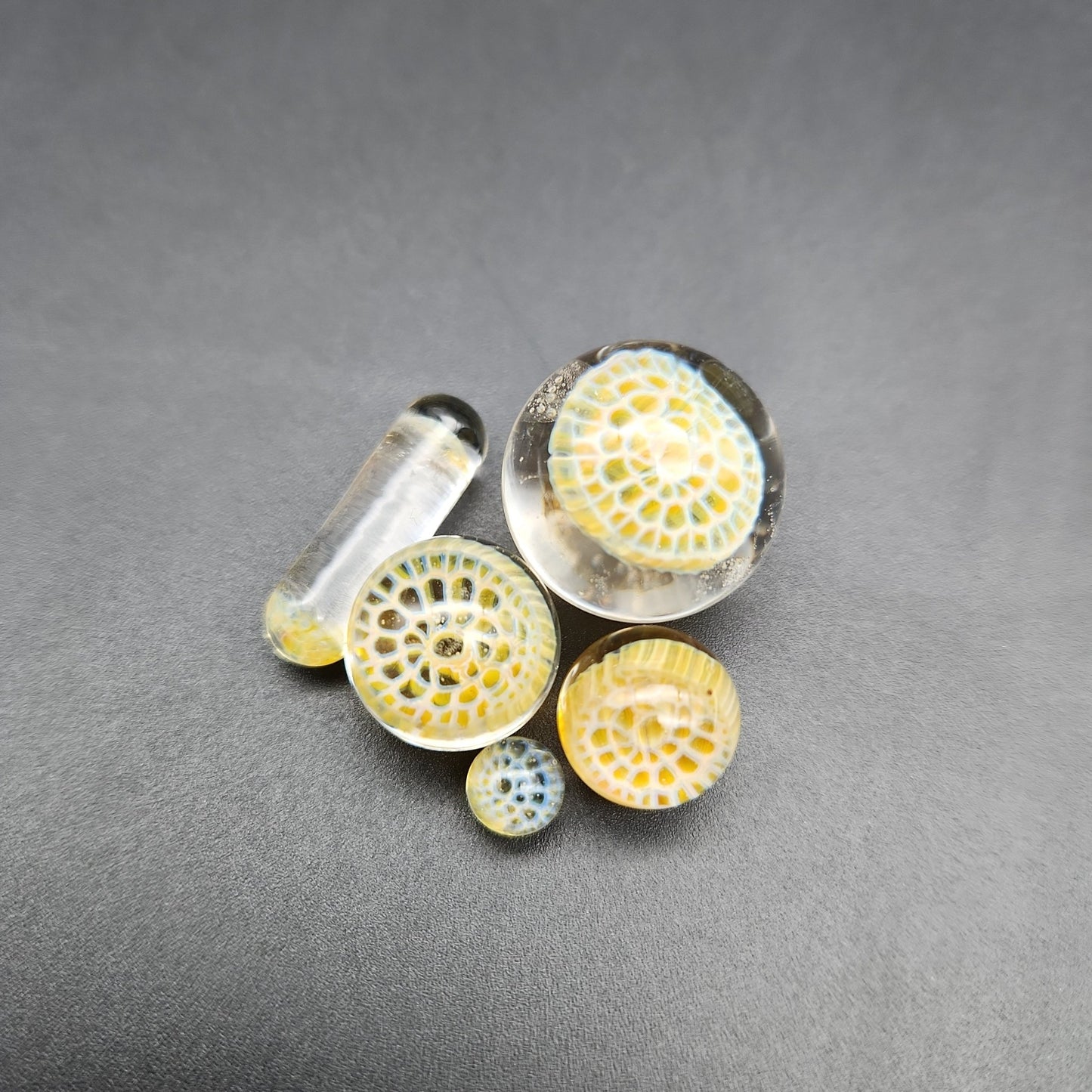 Heady Terp Slurper Sets - by Sprout Glass - Meech Madness Smoke Shop