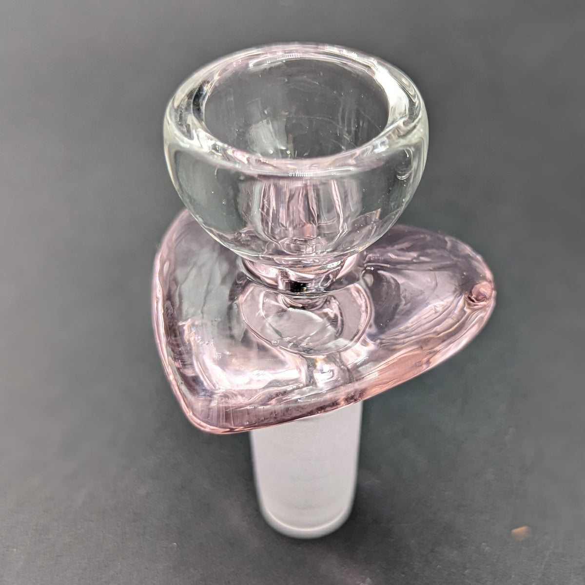 Heart Shaped Bong w/ Matching Slide-Meech Madness Smoke Shop