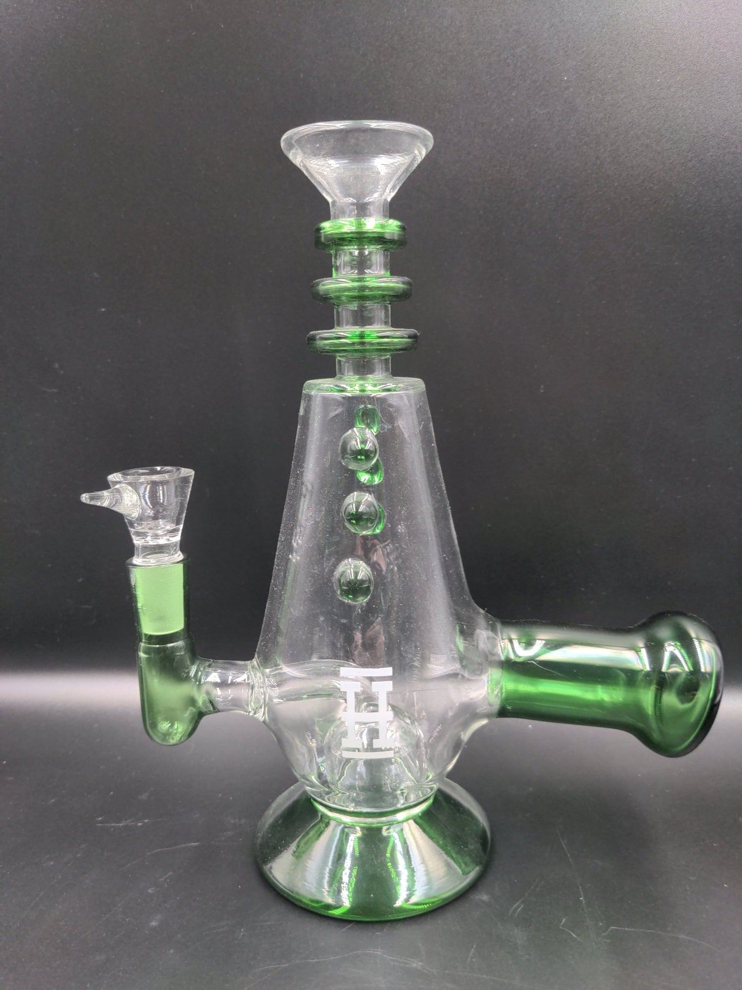Hemper Phaser Bong Green 9" - Meech Madness Smoke Shop