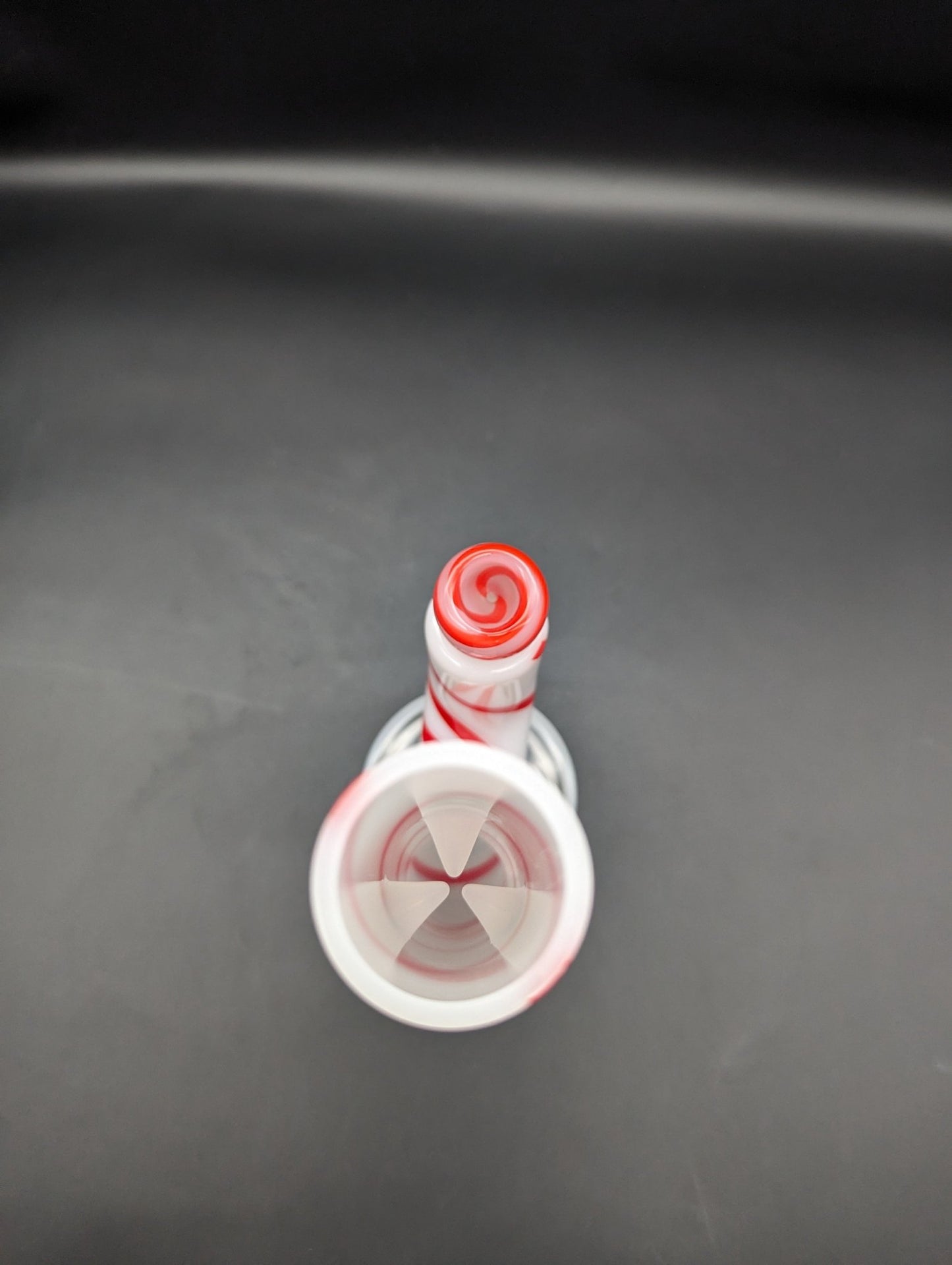 Hemper XL Candy Cane Water Pipe 10.5" - Meech Madness Smoke Shop