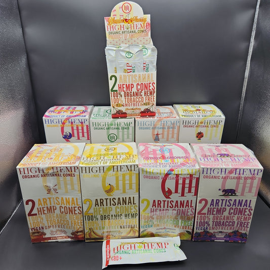 High Hemp Cones - Box of 15 - Avernic Smoke Shop
