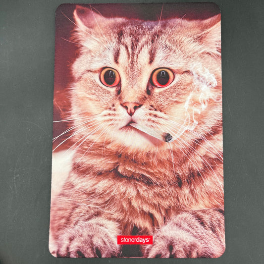 "High Kitty" Dab Mat By StonerDays | 8" x 12"-Avernic Smoke Shop