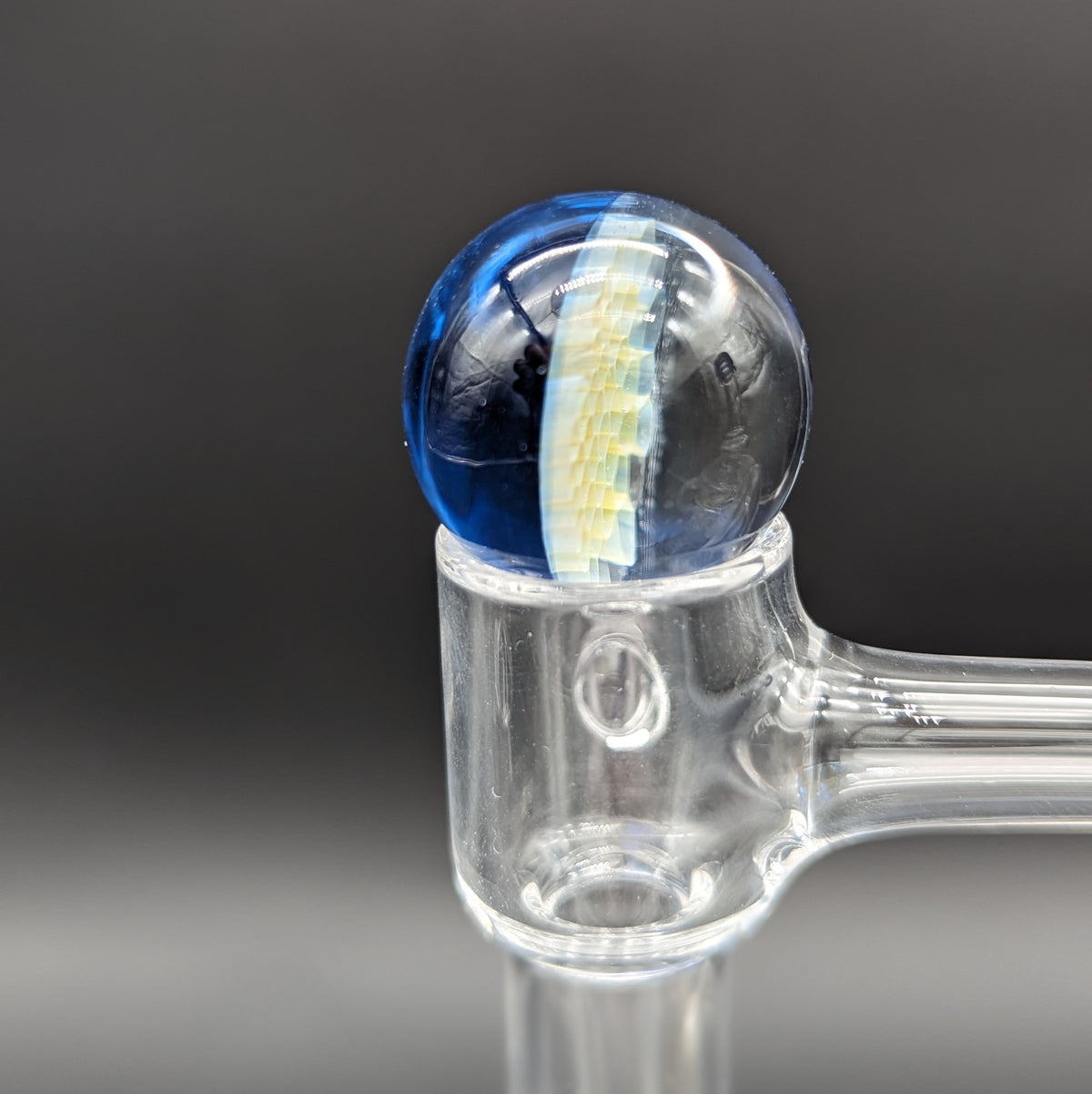 Honeycomb Design 22mm Marble For Slurpers-Meech Madness Smoke Shop