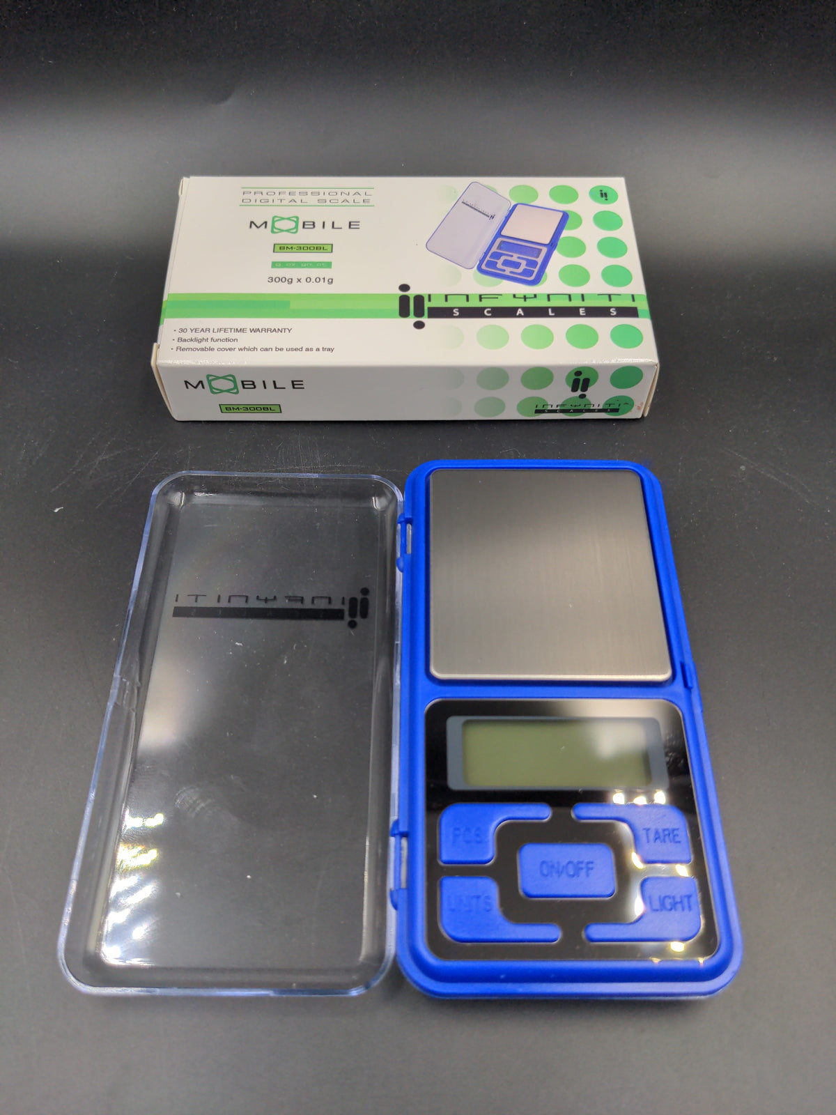 Infyniti BM300 Mobile Scale 300G X 0.01G-Meech Madness Smoke Shop