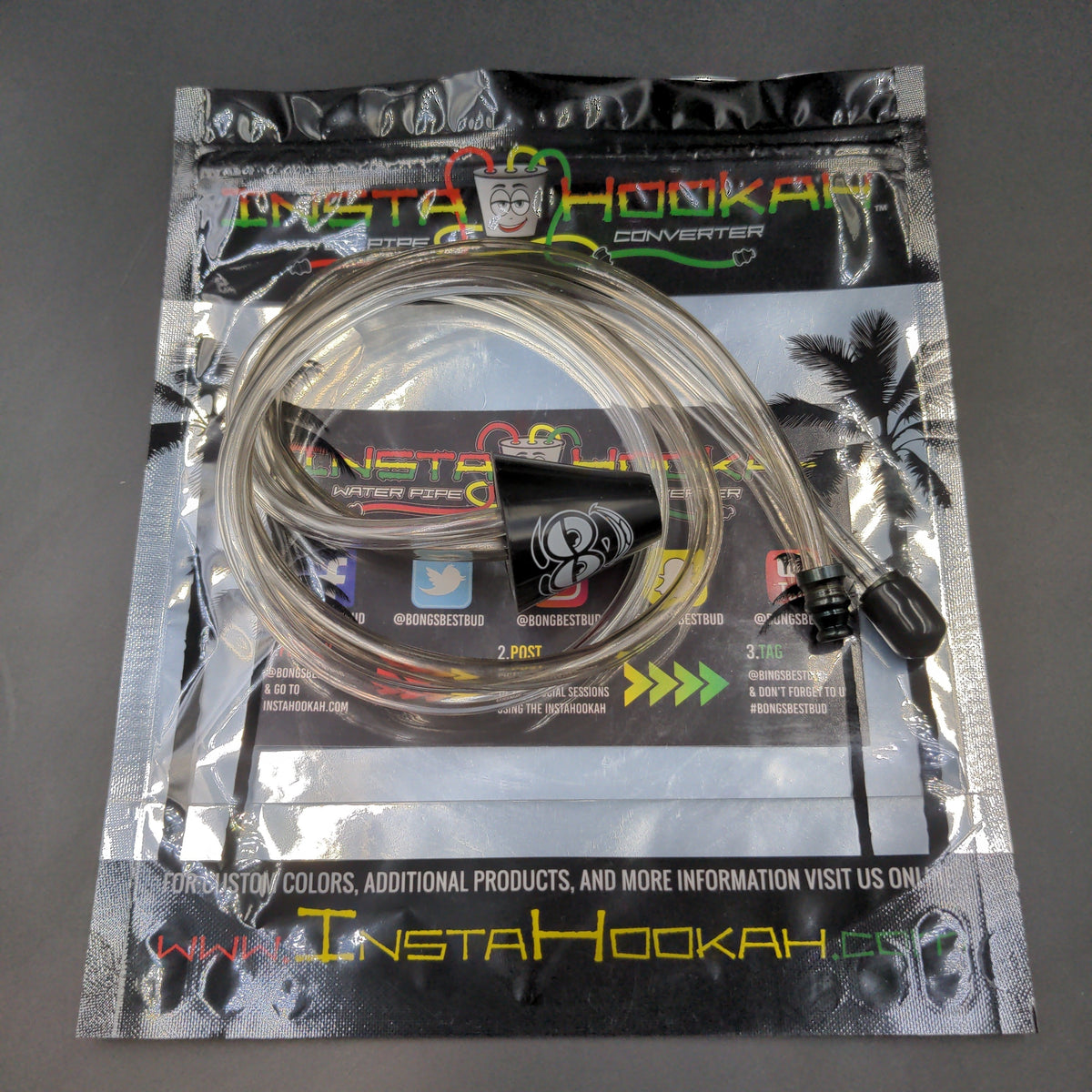 Insta Hookah Corky JR Water Pipe Converter 2 People Extension-Meech Madness Smoke Shop