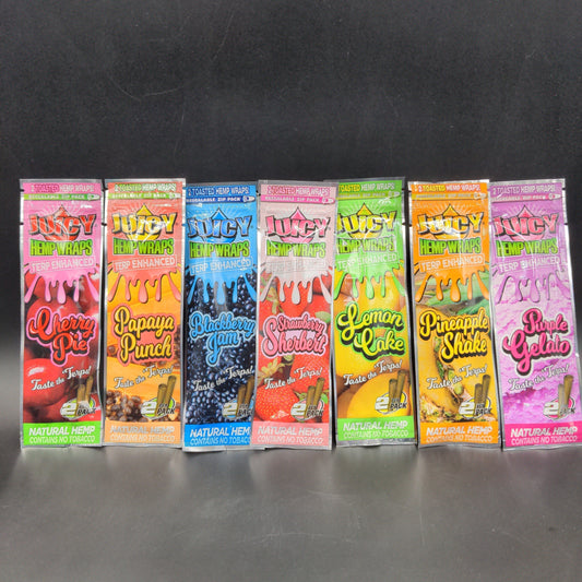 Juicy Terp Enhanced Hemp Wraps - 2pk-Avernic Smoke Shop