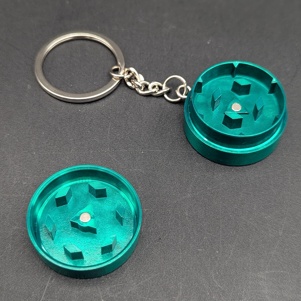 Keychain Grinder | 1.25" | Assorted Colors-Avernic Smoke Shop