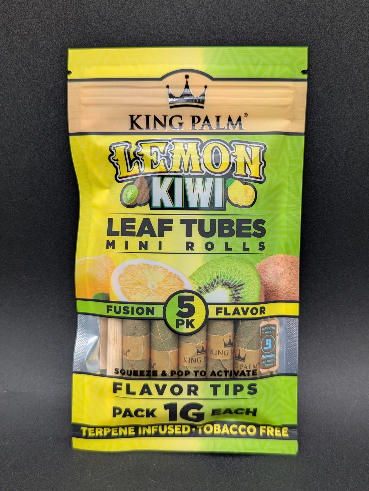 King Palm 5pk Mini Flavored Leaf Tubes-Meech Madness Smoke Shop