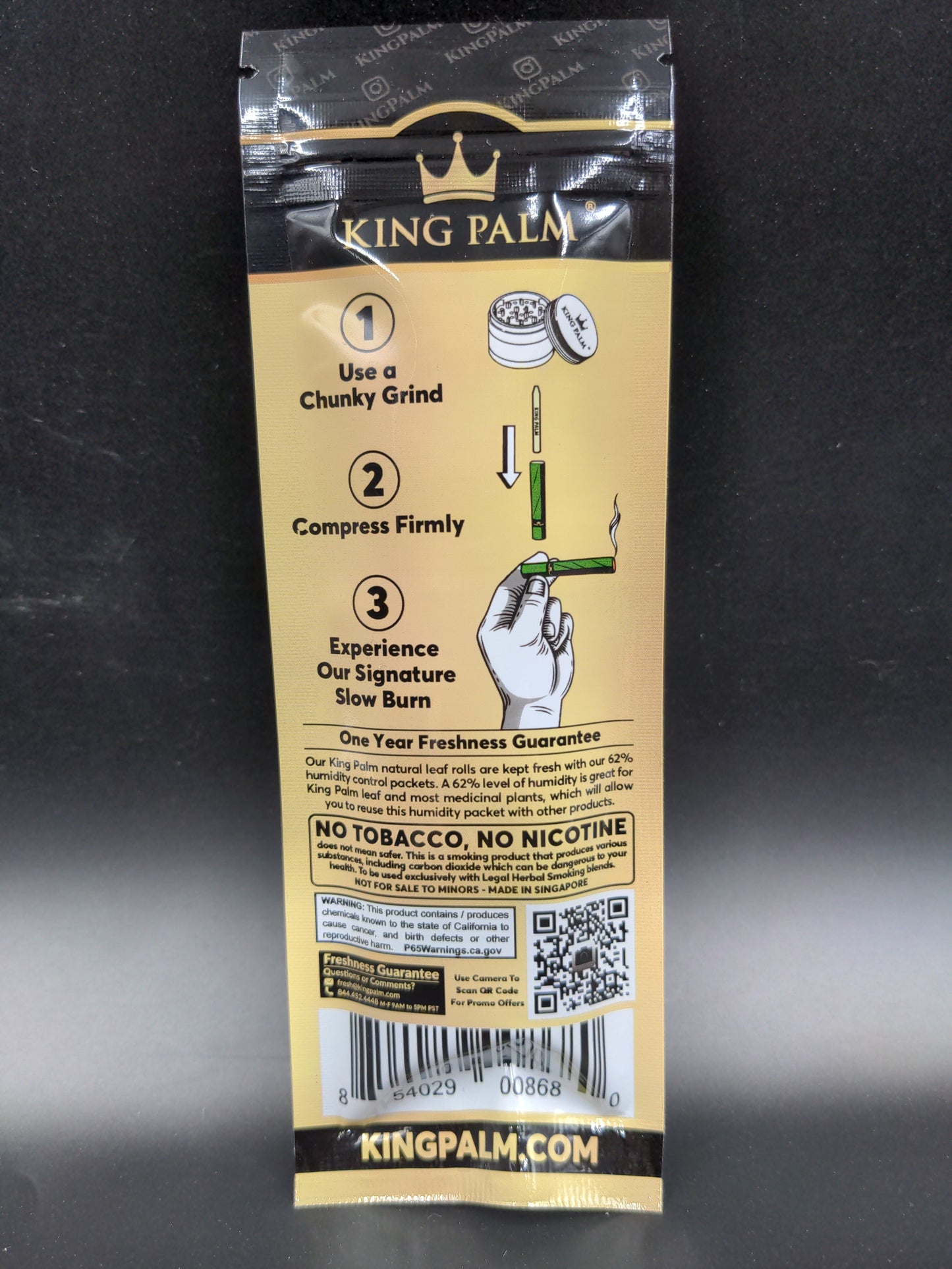 KING PALM - Original King Size Leaf Wraps-Avernic Smoke Shop