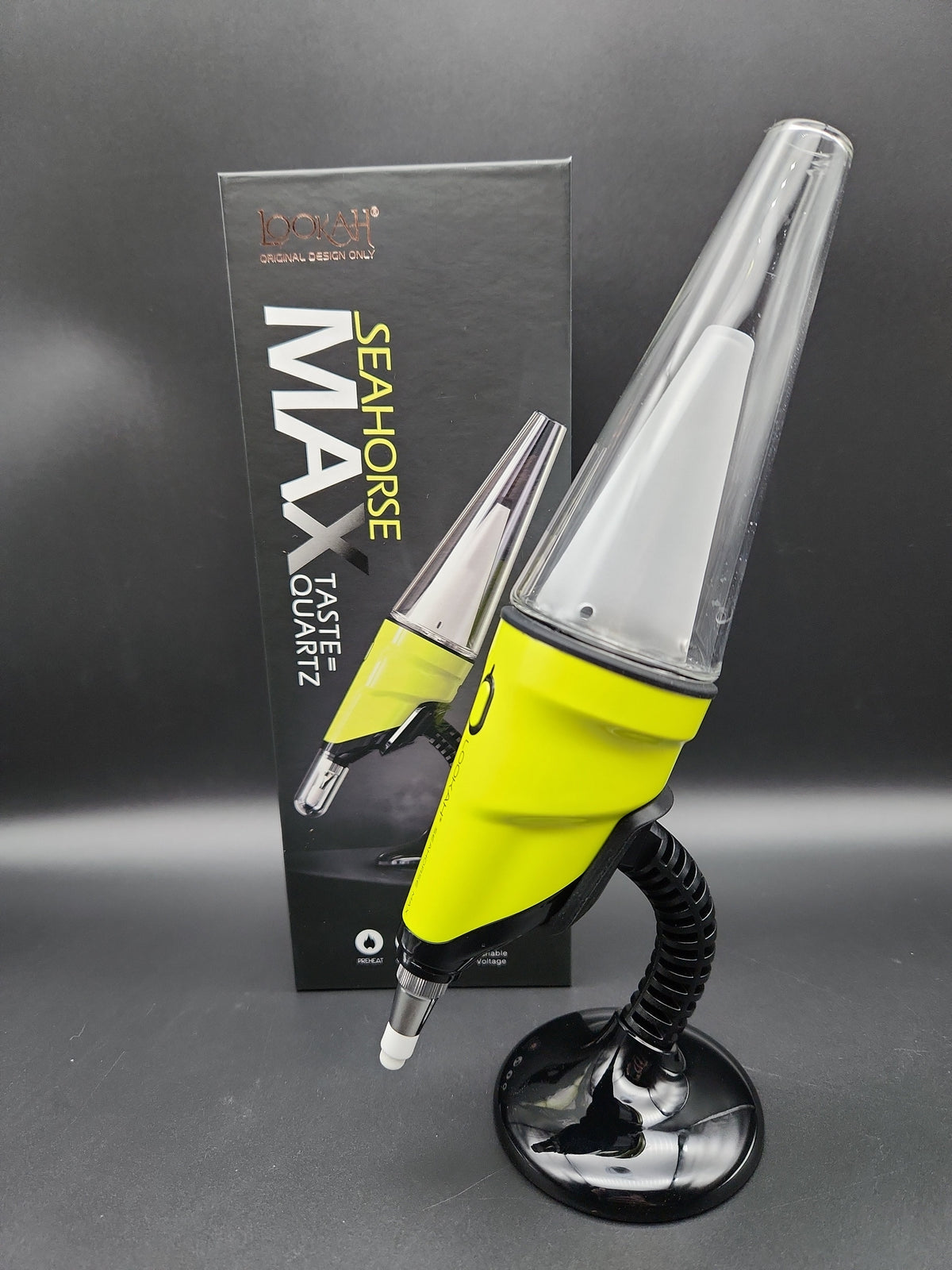 Lookah Seahorse Max Electric Dab Pen w/ Glass Perc | 950mAh-Meech Madness Smoke Shop