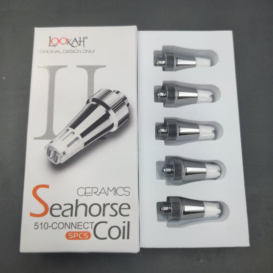 Lookah Seahorse PRO Ceramic Coil II | 5pc Set-Avernic Smoke Shop