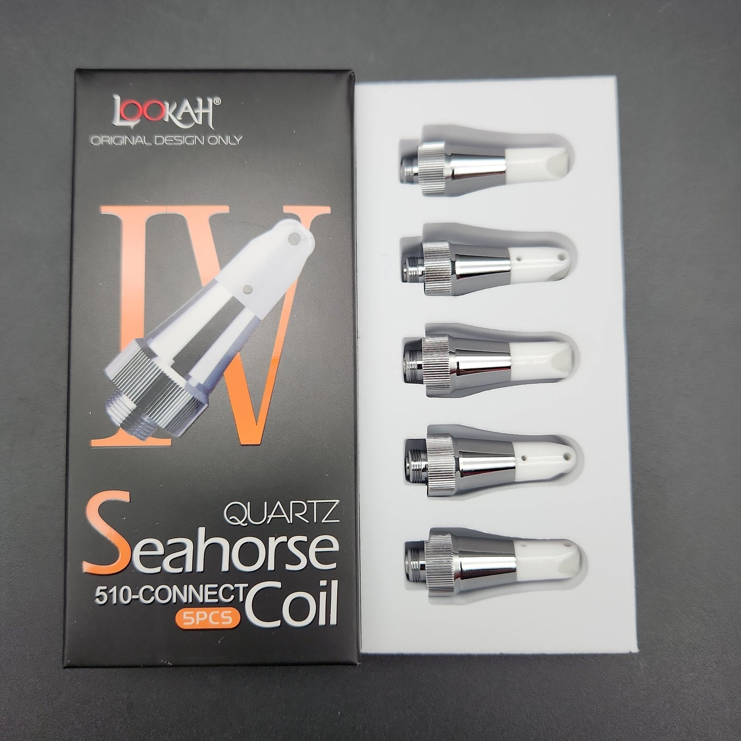 Lookah Seahorse PRO Quartz Coil IV | 5pc Set-Avernic Smoke Shop