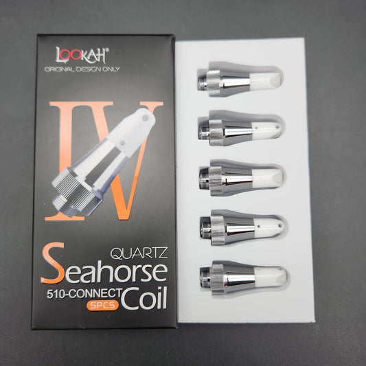 Lookah Seahorse PRO Quartz Coil IV | 5pc Set-Avernic Smoke Shop