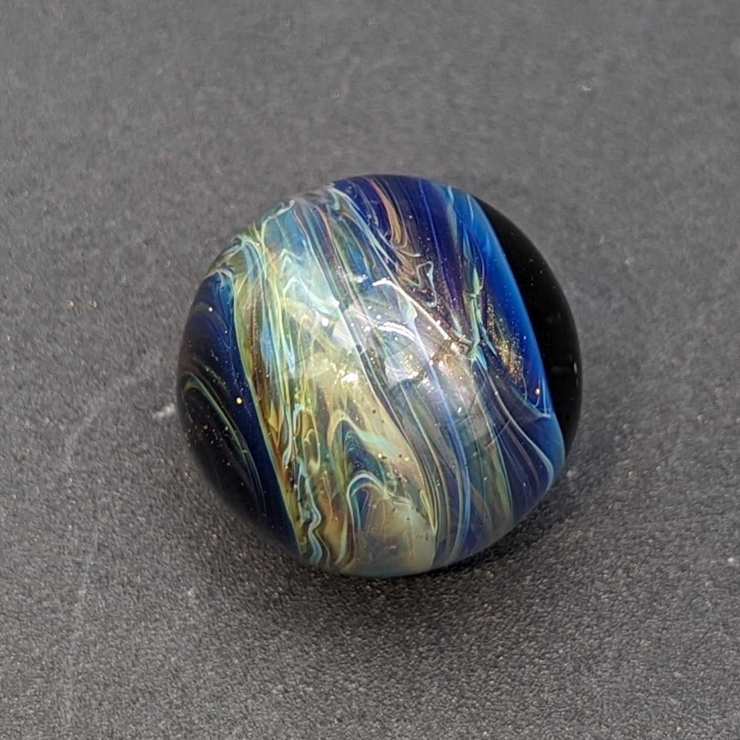 Mako Glass Dot Stack Slurper Marble w/ Opal - Meech Madness Smoke Shop