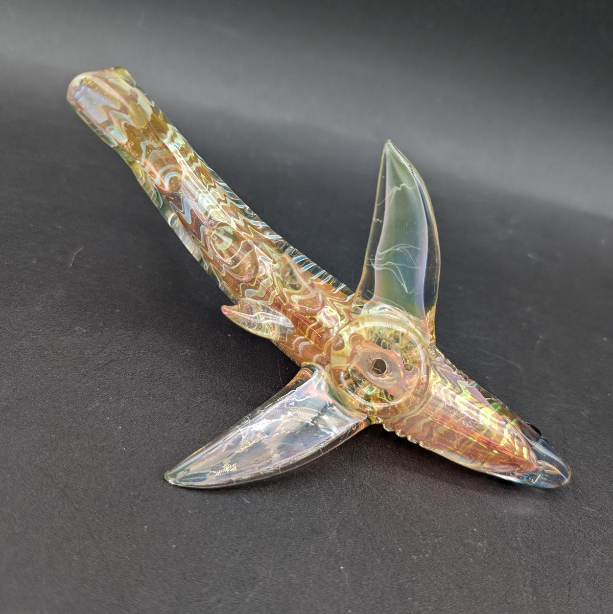 Mako Glass Dry Shark Pipe-Meech Madness Smoke Shop