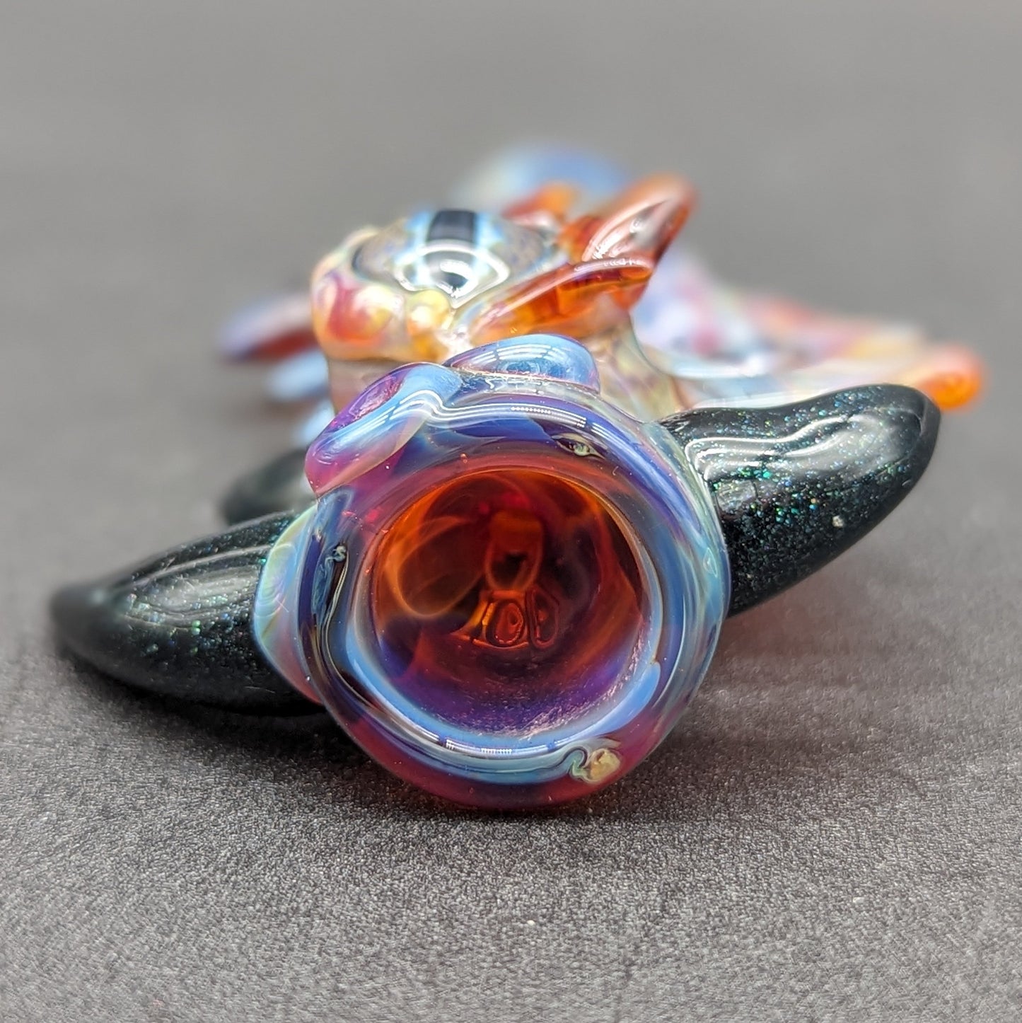 Mako Glass Sea Monster Chillum Pipe-Avernic Smoke Shop