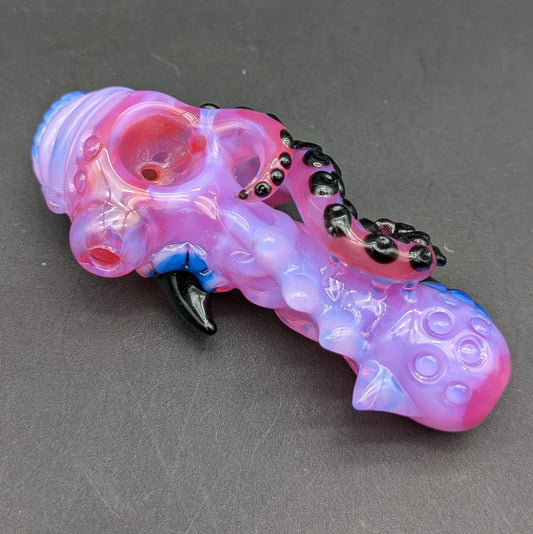 Mako Glass Sea Monster Spoon Pipe - Meech Madness Smoke Shop