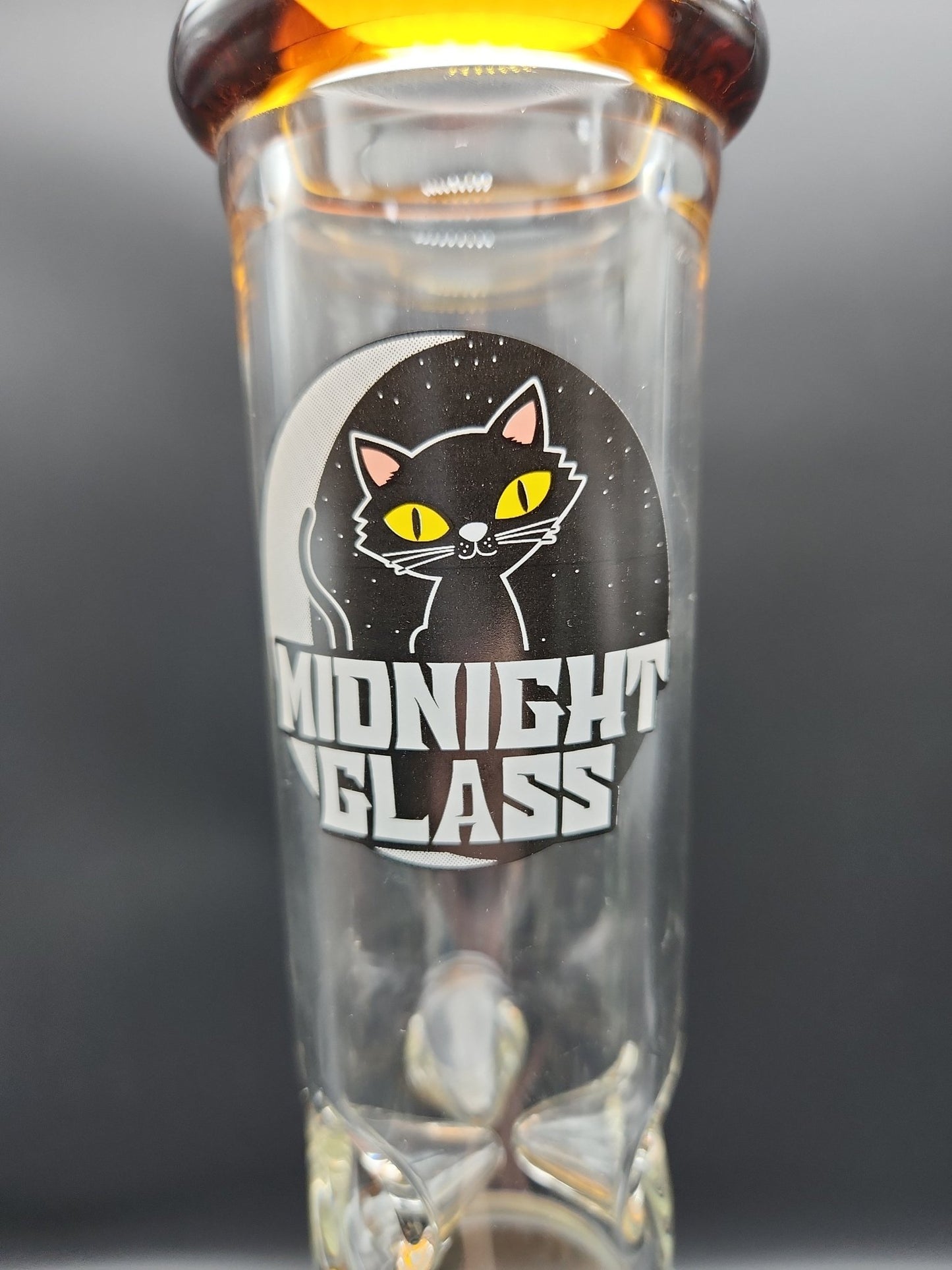 Midnight Glass 15.5" Classic Beaker w/ Tree Perc - Meech Madness Smoke Shop