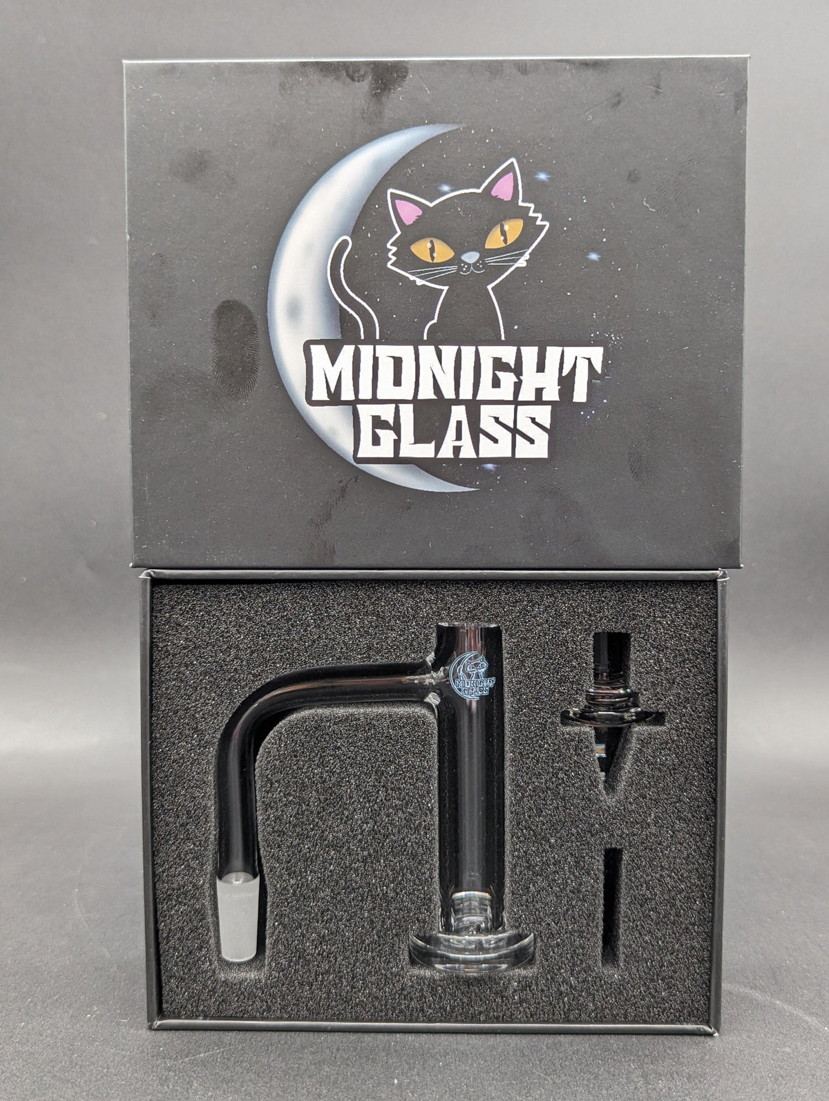 Midnight Quartz Control Tower Banger Set 10mm-Avernic Smoke Shop